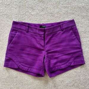 The Limited Purple Shorts